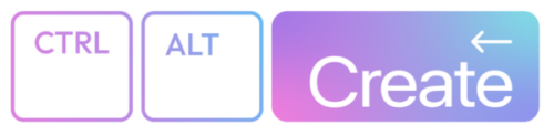 Ctrl-Alt-Create